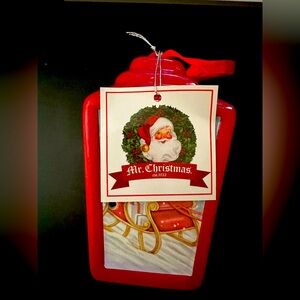 Mr. Christmas mini snowman lantern.